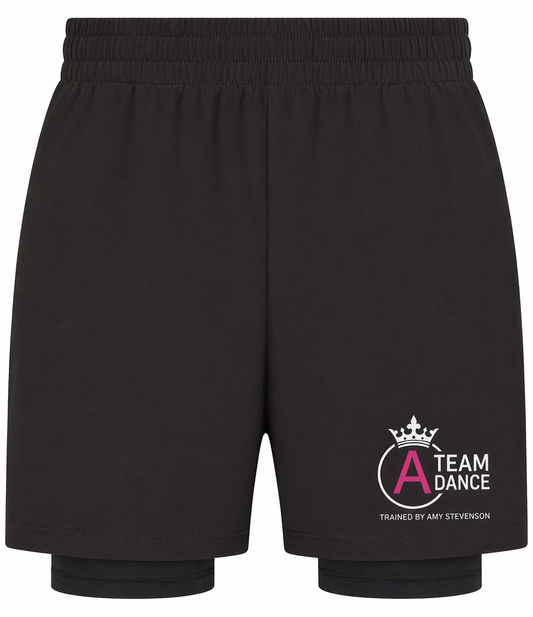 Boys Double Layer Sports Shorts