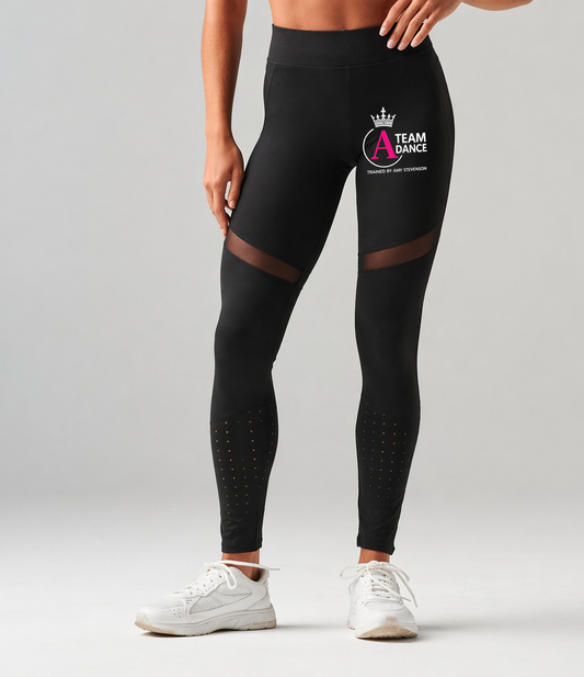 Ladies Panelled Leggings